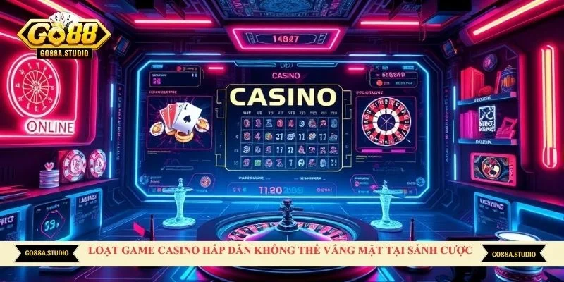 Loạt game casino hấp dẫn không thể vắng mặt tại sảnh cược