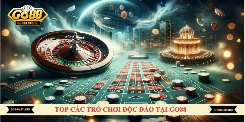 Top các trò chơi độc đáo tại GO88