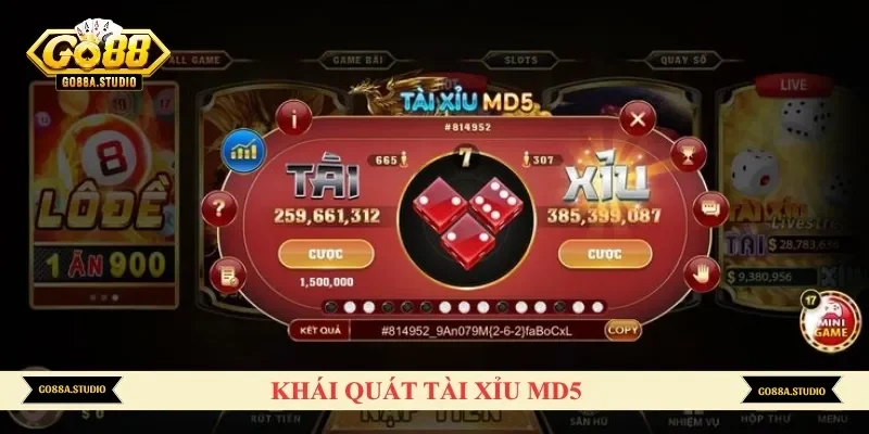 Khái quát tài xỉu MD5