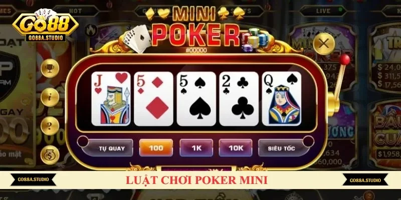 Luật chơi poker mini