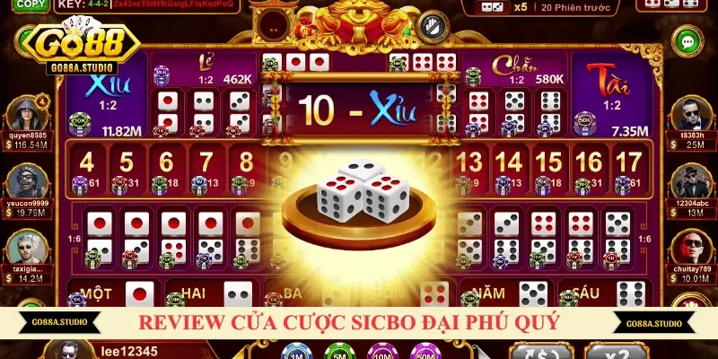 Những cửa cược được nền tảng cung cấp