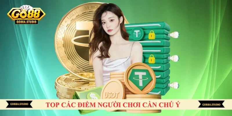 Top các điểm người chơi cần chú ý