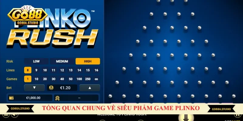 Tổng quan chung về siêu phẩm game plinko